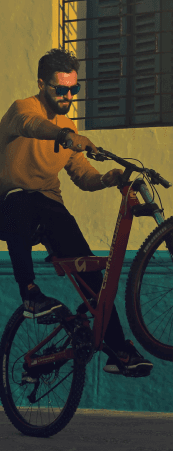 picture of bicyclist